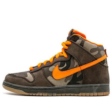 Nike Dunk High Pro SB Skateboard 'Brian Anderson' Sable Green/Safety Orange 305050-281