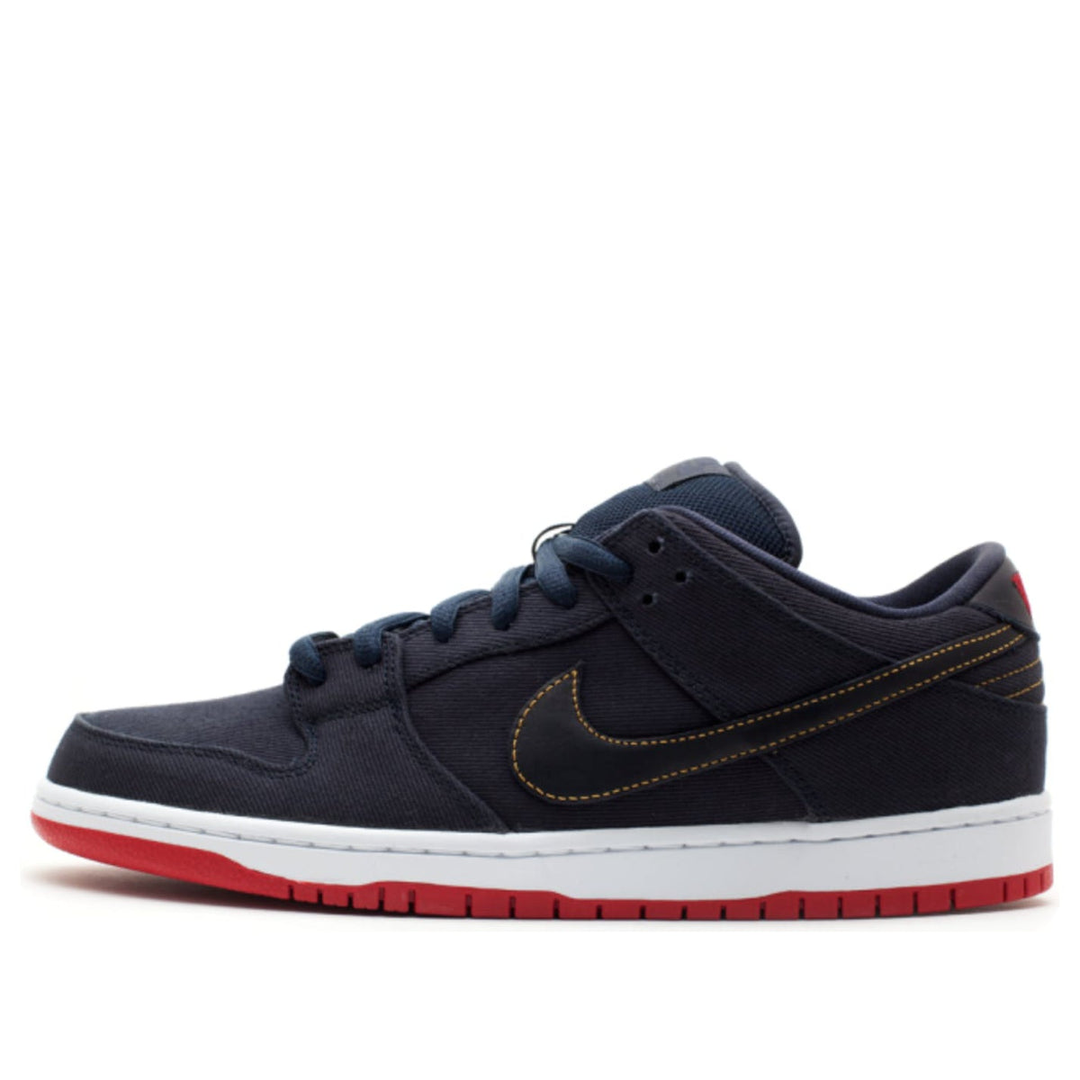 Nike Dunk Low Pro SB Skateboard QS 'Levi's' Drk Obsdn-Drk Obsdn-Drk Gld Lf 573901-447