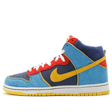 Nike Dunk High Pro SB Skateboard 'Mr. Pacman' Blue Frost/Midwest Gold 305050-471