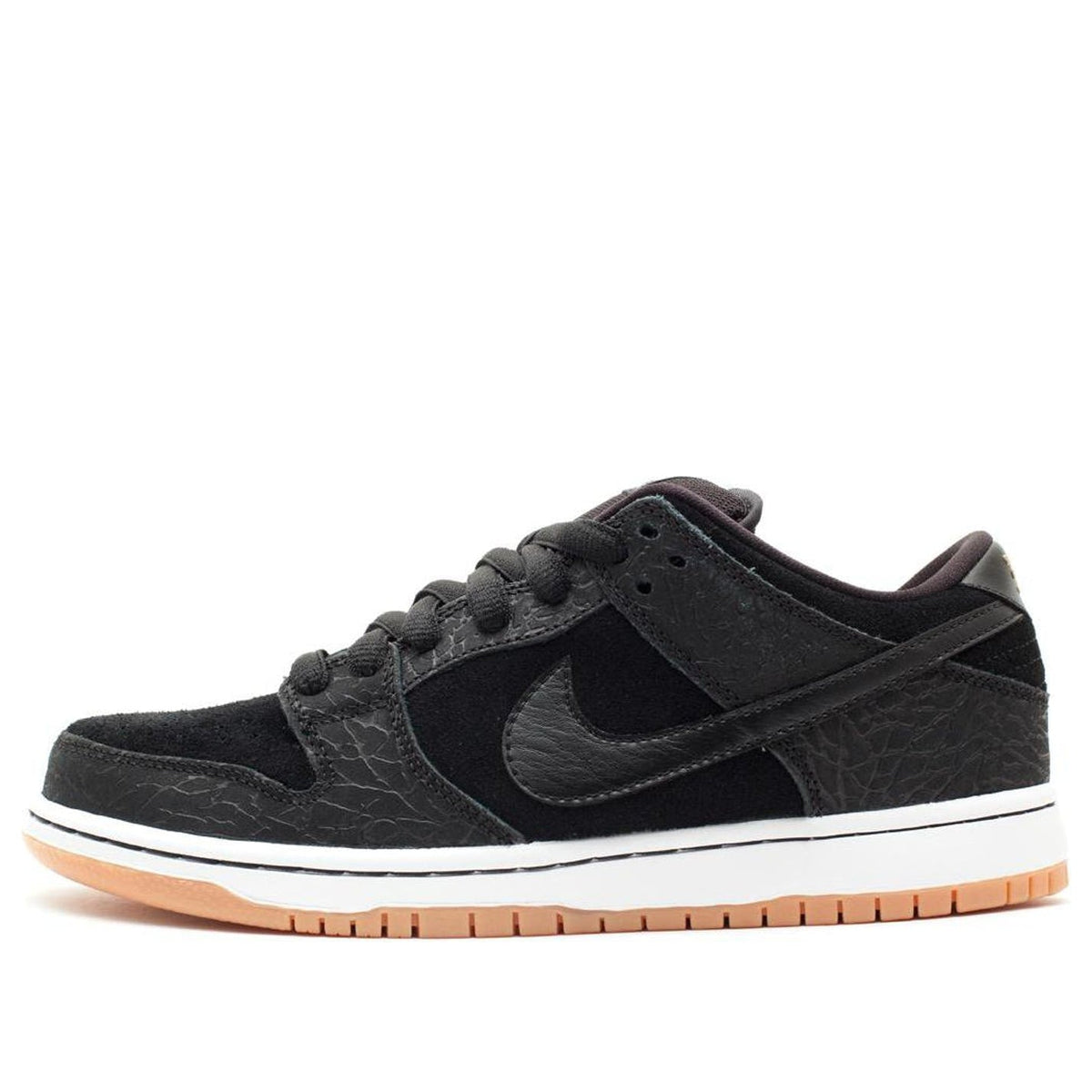 Nike Dunk Low Premium SB Skateboard QS 'Nontourage' Black/Black-White-Gum Medium Brown 504750-040
