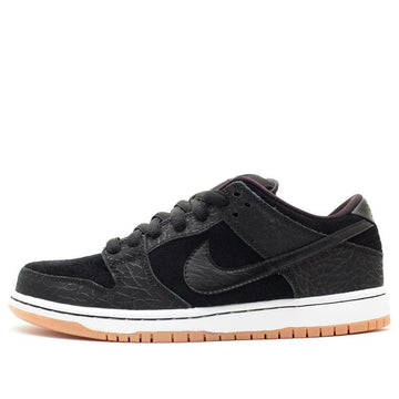 Nike Dunk Low Premium SB Skateboard QS 'Nontourage' Black/Black-White-Gum Medium Brown 504750-040