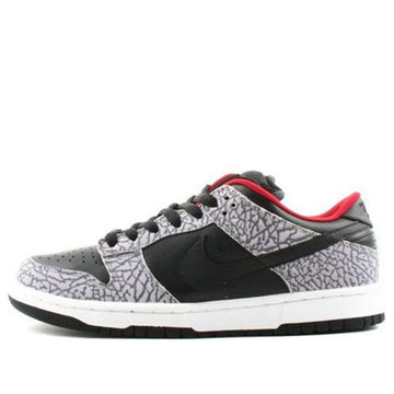 Nike Supreme x Dunk Low Pro SB Skateboard 'Black Cement' Black/Black-Cement Grey 304292-131