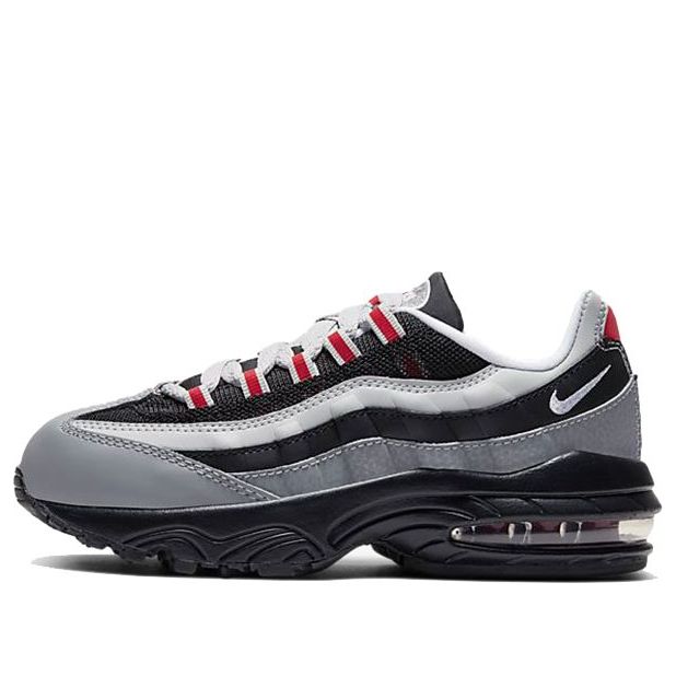Nike Air Max 95 PS 'Particle Grey Red' Particle Grey/Black/White/Grey Fog/University Red 905461-036