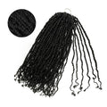 QVR Pre-Twisted Passion Twist Feather Crochet Braiding Hair Extensions for Women