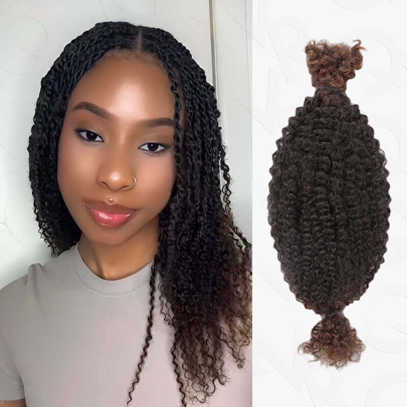 B3G1|Natural Black Spring twist For Type 4A/3C Hair